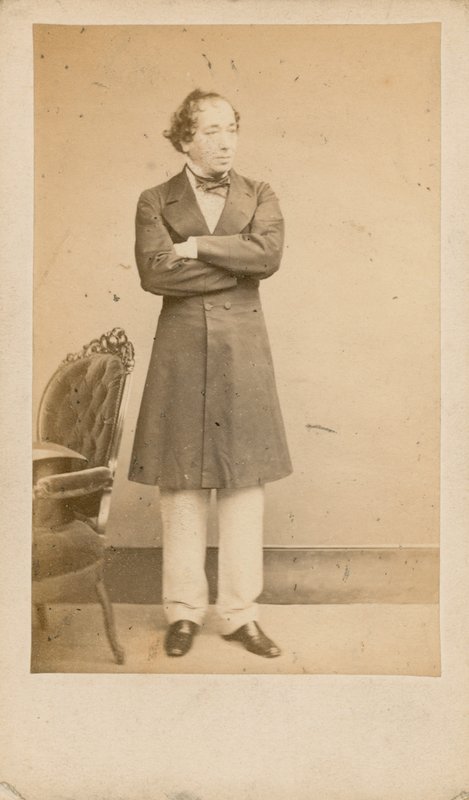Benjamin Disraeli by English Photographer