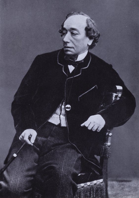 Benjamin Disraeli, Earl of Beaconsfield, British Conservative politician and Prime Minister by English Photographer