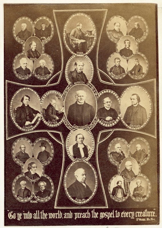 Bishops of the Britain and the British Empire by English Photographer