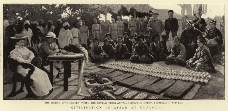 Civilisation in Assam at Udalguri by English Photographer