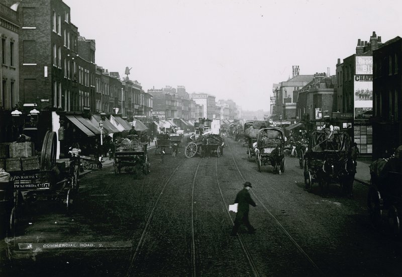 Commercial Road, London by English Photographer