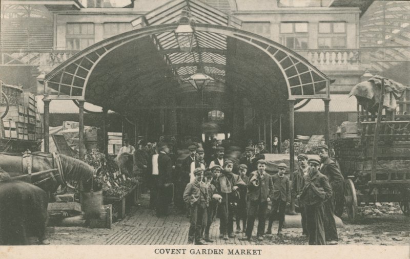 Covent Garden Market, London by English Photographer