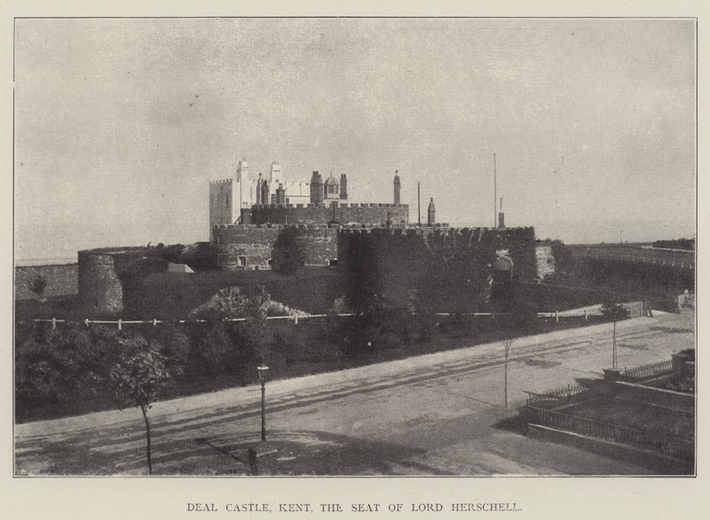 Deal Castle, Kent, the Seat of Lord Herschell by English Photographer