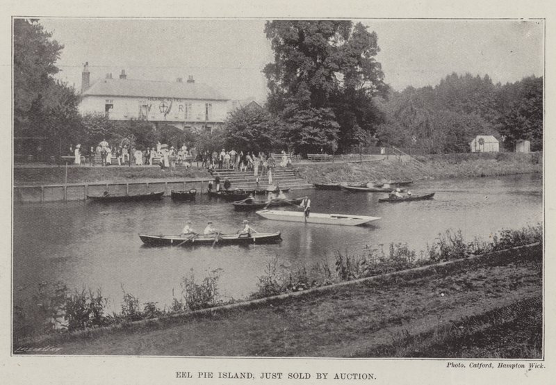 Eel Pie Island, just sold by Auction by English Photographer