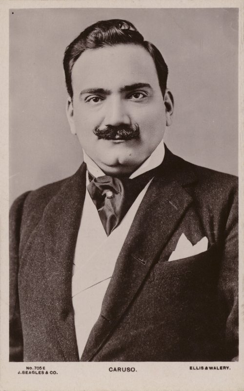Enrico Caruso by English Photographer