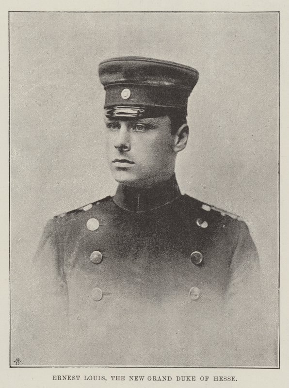 Ernest Louis, the New Grand Duke of Hesse by English Photographer