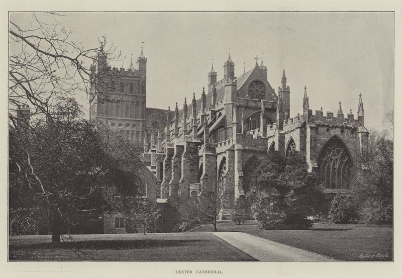 Exeter Cathedral by English Photographer