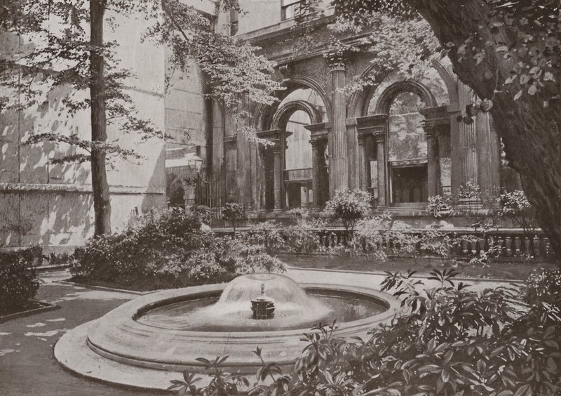 Garden Court, Bank of England by English Photographer