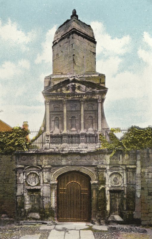 Gonville and Caius College, the Gate of Honour by English Photographer