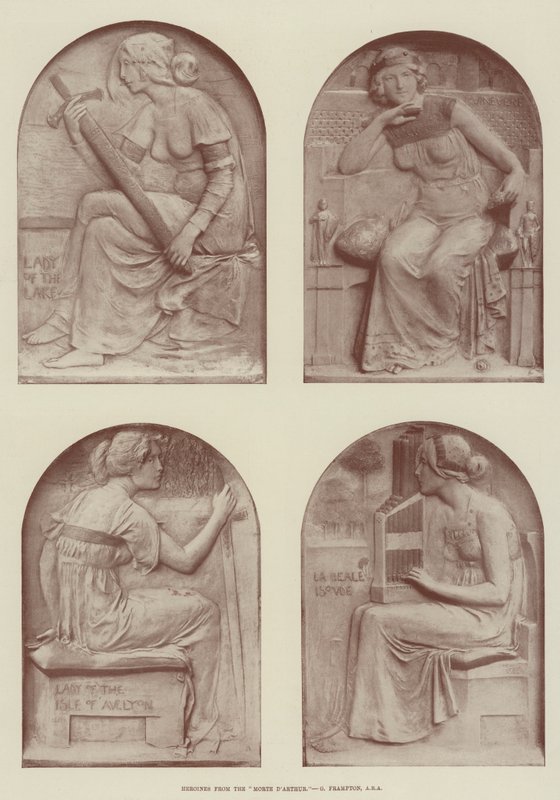 Heroines from the Morte d