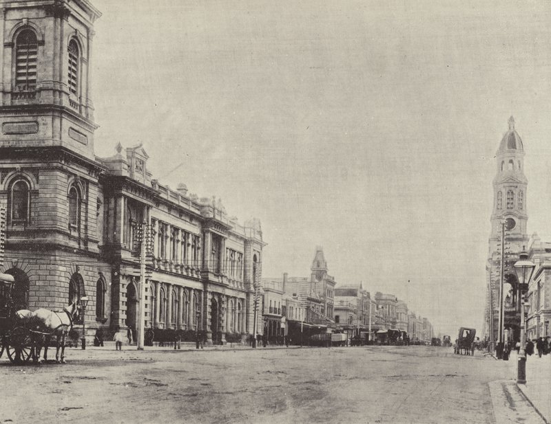 King William Street, Adelaide by English Photographer
