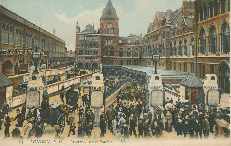 Liverpool Street Station, London by English Photographer