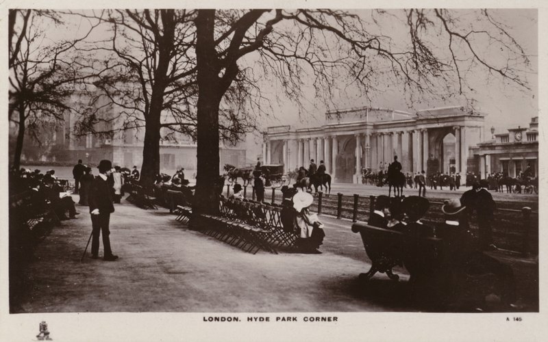 London, Hyde Park Corner by English Photographer