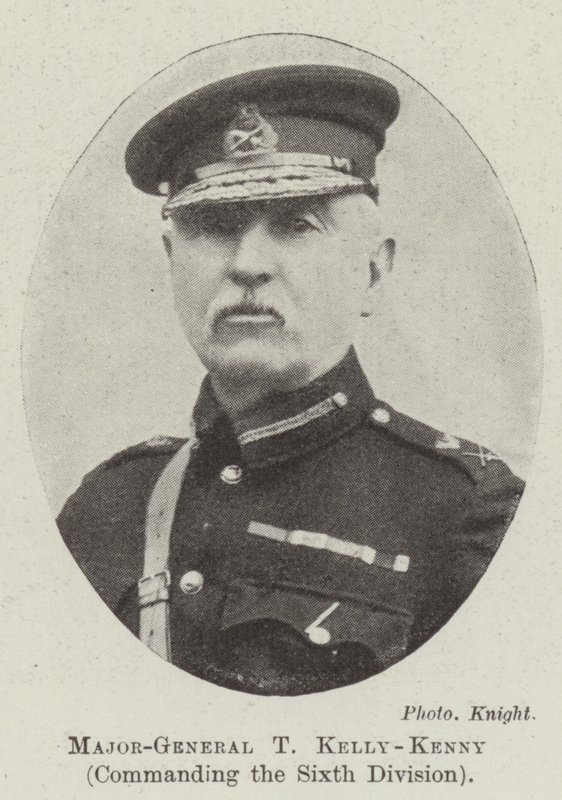 Major-General T Kelly-Kenny, commanding the Sixth Division by English Photographer