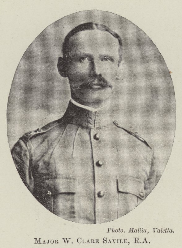 Major W Clare Savile, RA by English Photographer