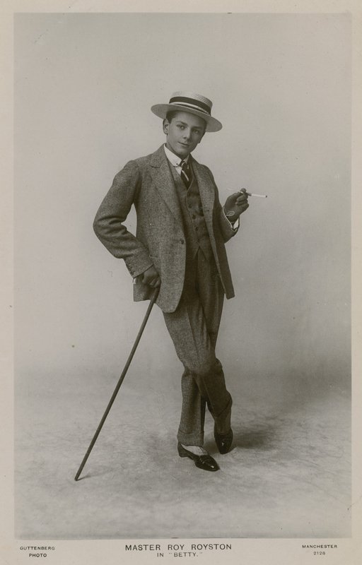 Master Roy Royston, in Betty by English Photographer
