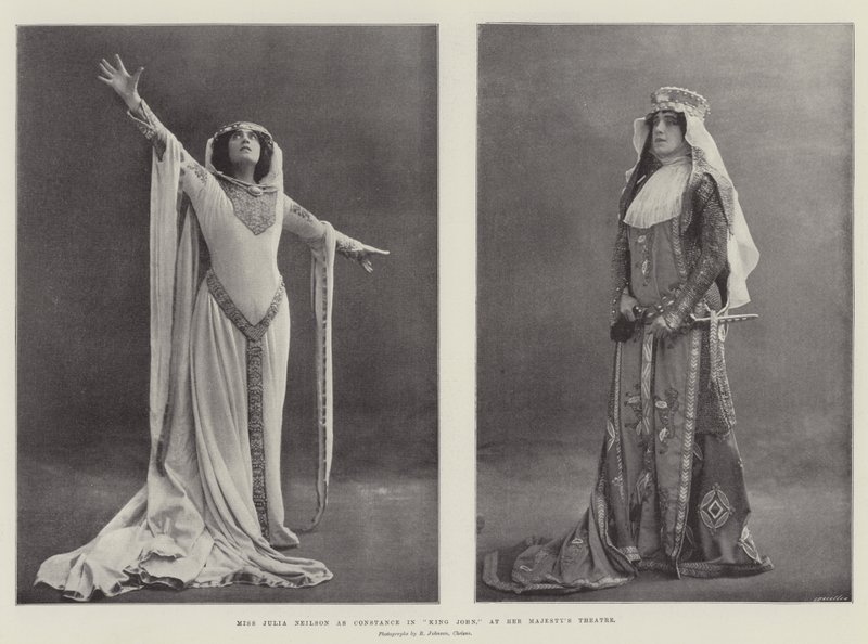 Miss Julia Neilson as Constance in King John, at Her Majesty