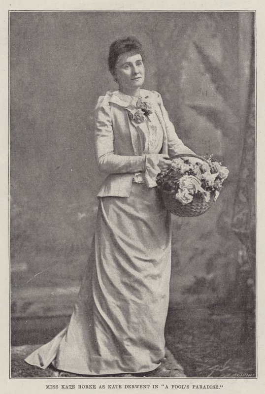 Miss Kate Rorke as Kate Derwent in A Fool
