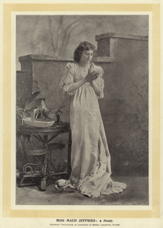 Miss Maud Jeffries: a Study by English Photographer