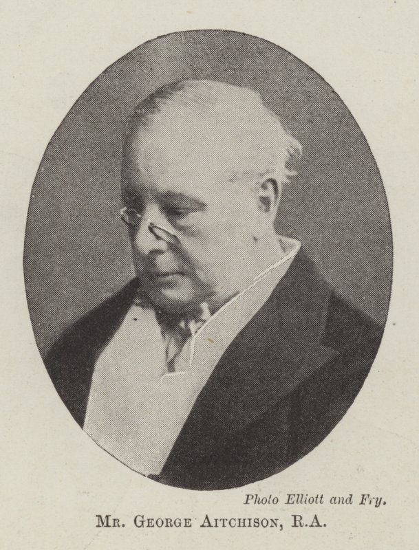 Mr George Aitchison, RA by English Photographer