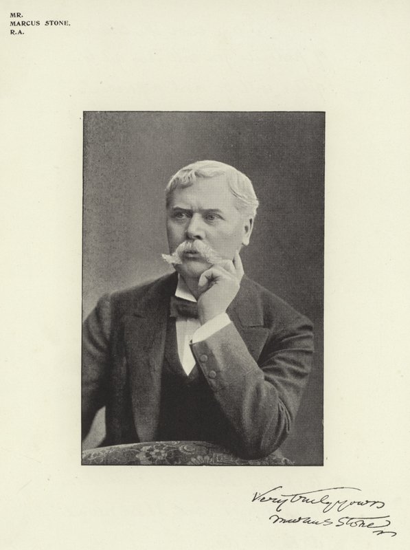 Mr Marcus Stone, RA by English Photographer
