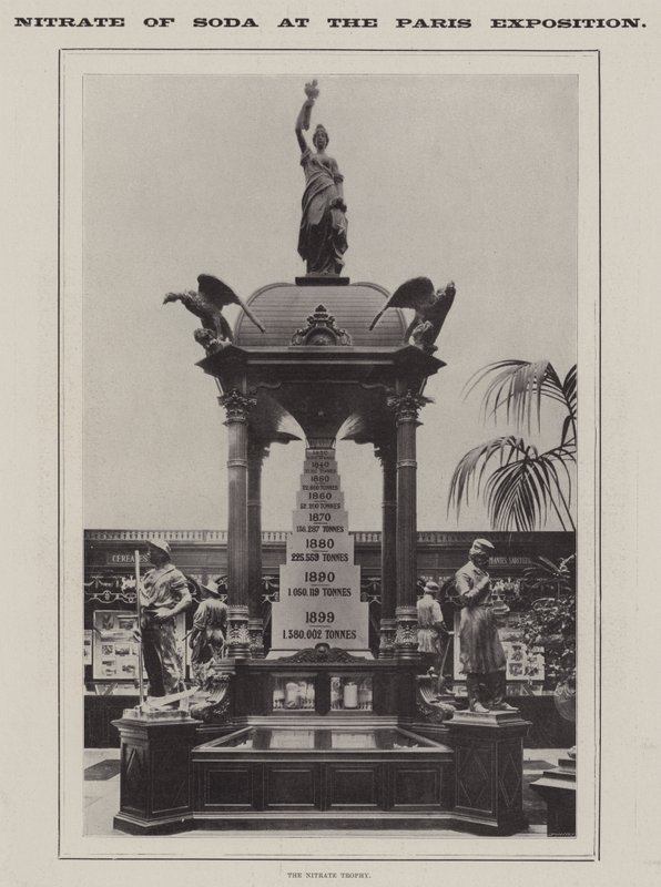 Nitrate of Soda at the Paris Exposition by English Photographer