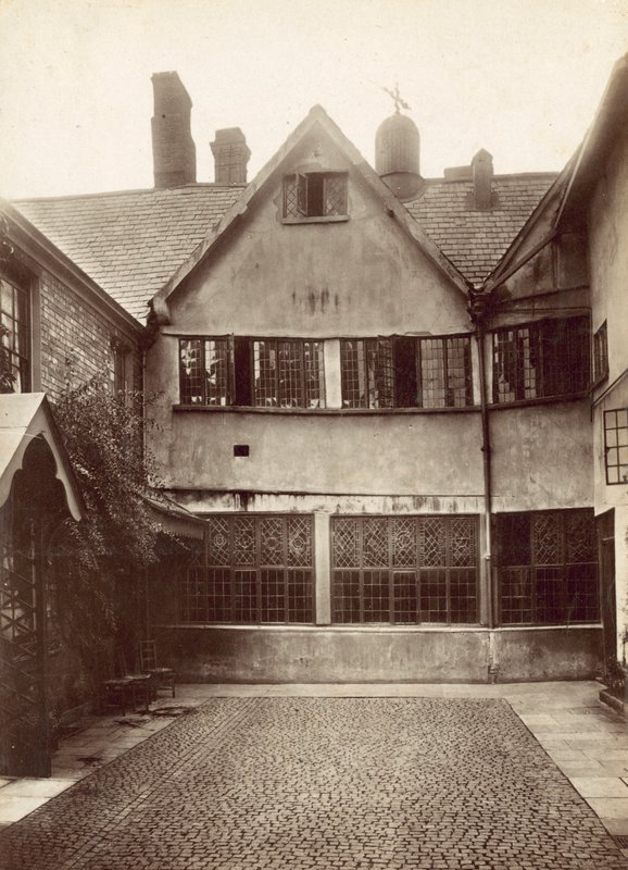 Old Town Hall Courtyard, Leicester by English Photographer
