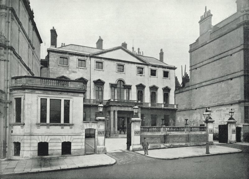 Piccadilly, the Naval and Military Club by English Photographer