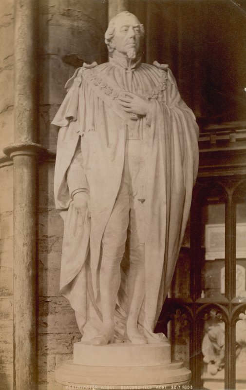 Statue of Benjamin Disraeli by English Photographer