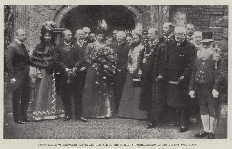 Presentation of Tamworth Castle and Grounds to the Public in Commemoration of the Queen