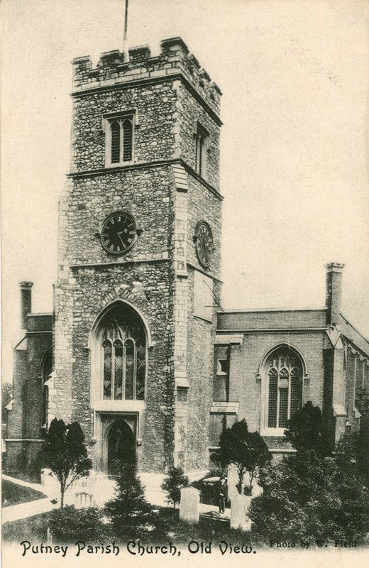 Putney Church, London by English Photographer