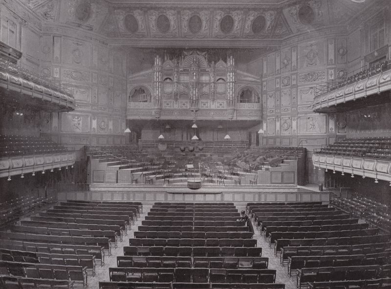 Queens Hall, Langham Place by English Photographer
