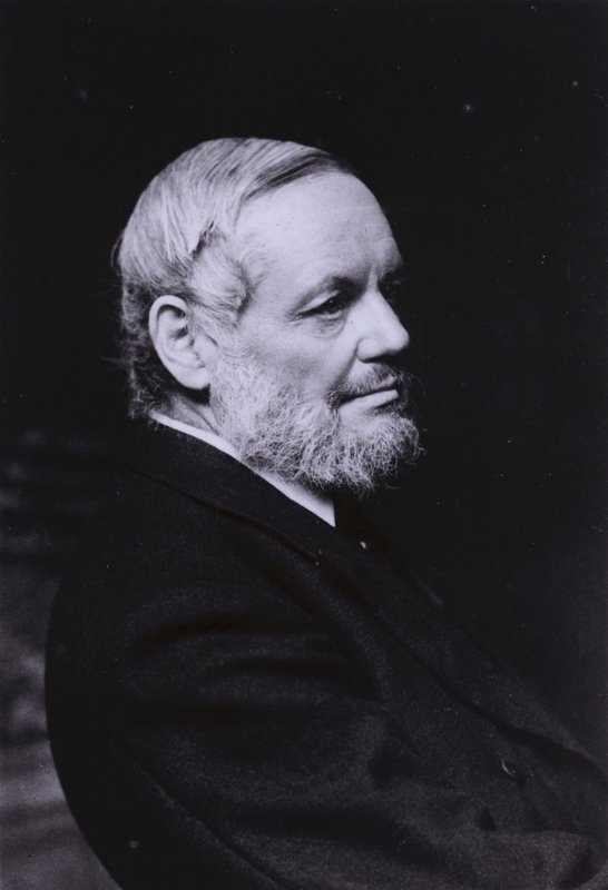 Richard Garnett, English poet, scholar, librarian and Keeper of Printed Books at the British Museum by English Photographer