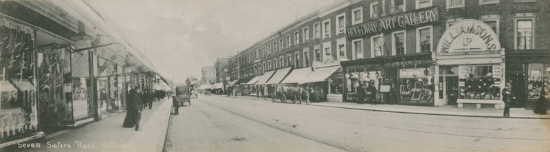 Seven Sisters Road, Holloway, London by English Photographer
