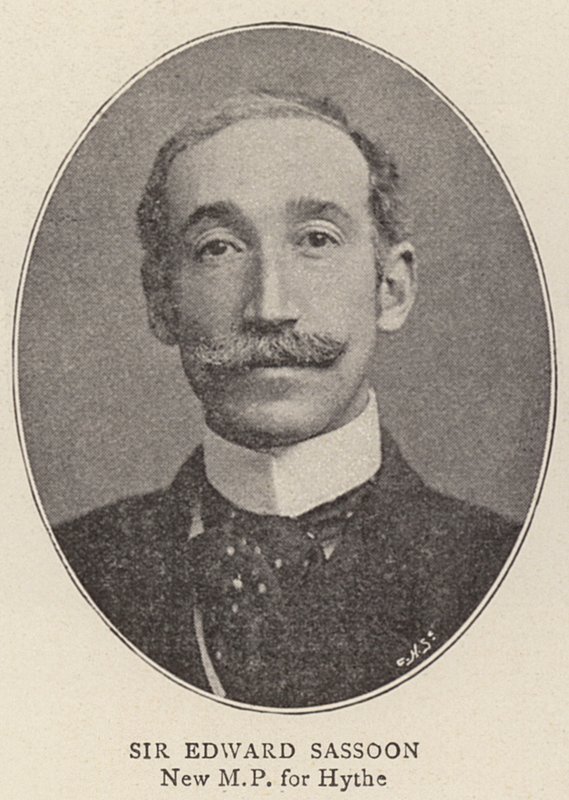 Sir Edward Sassoon by English Photographer