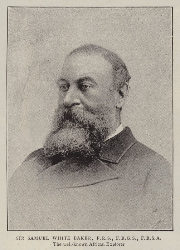 Sir Samuel White Baker, FRS, FRGS, FRSA by English Photographer