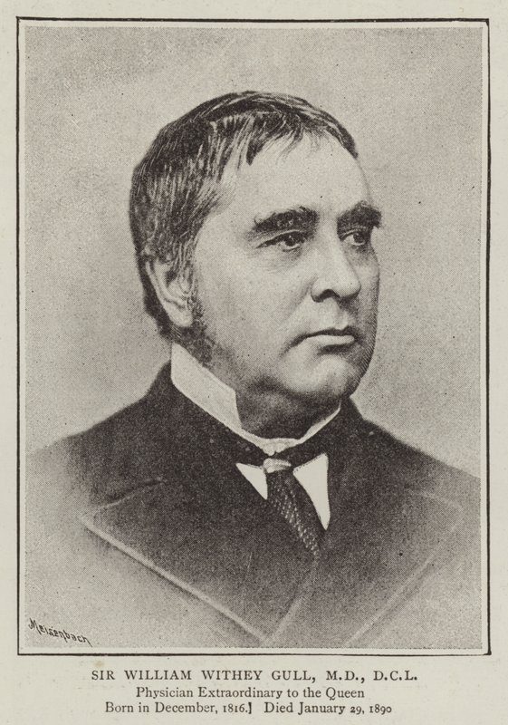 Sir William Withey Gull, MD, DCL by English Photographer