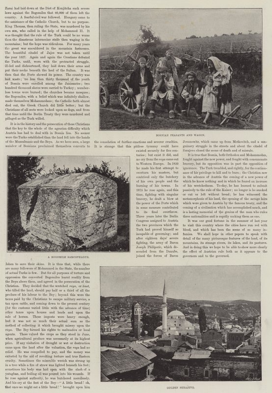 Sketches of Bosnia by English Photographer