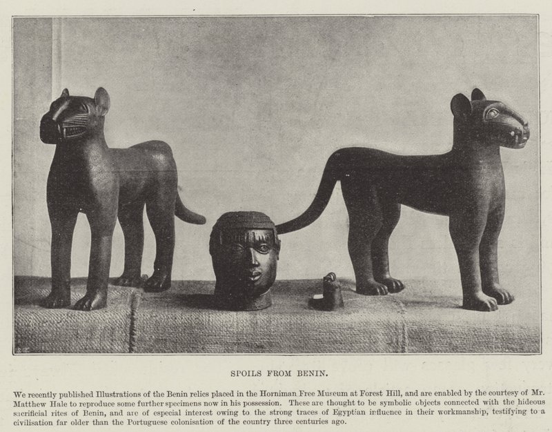 Spoils from Benin by English Photographer
