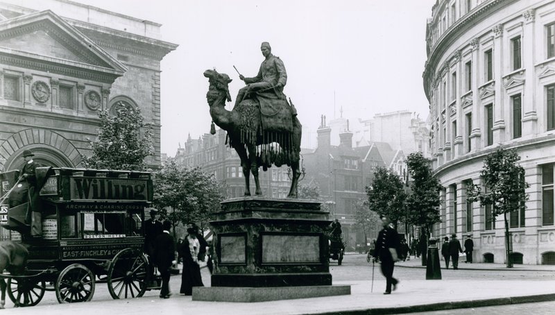 St Martins Place, London by English Photographer