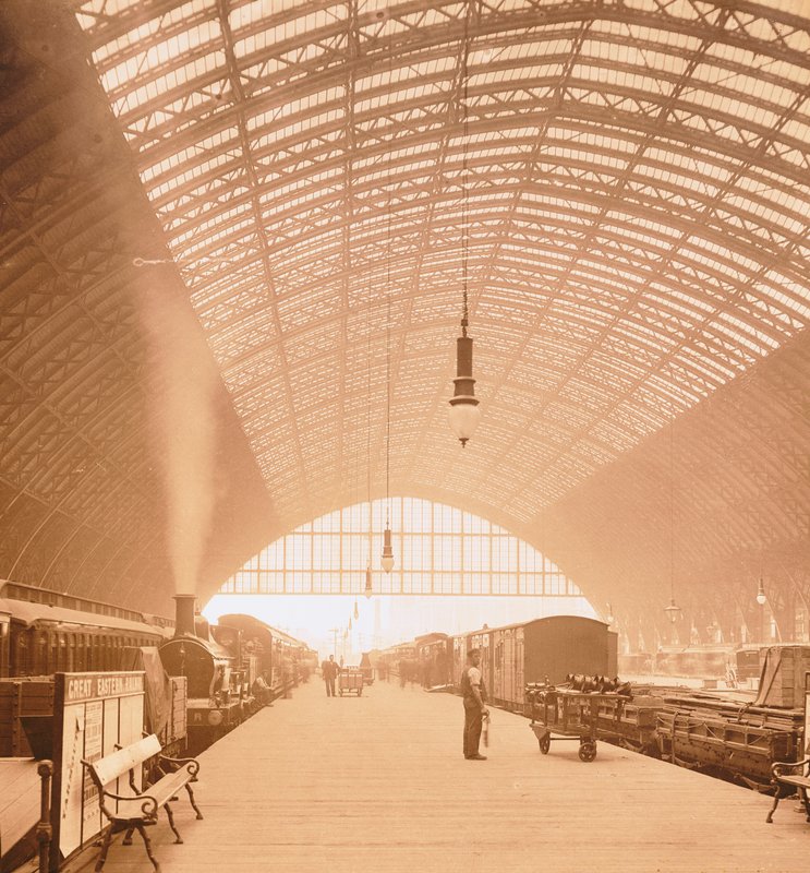 St Pancras Station, London by English Photographer