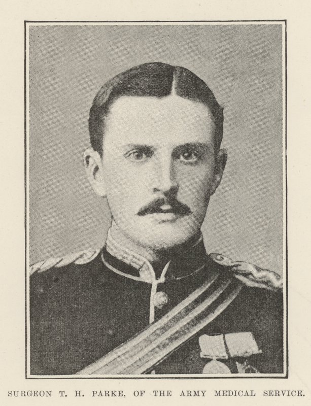 Surgeon T H Parke, of the Army Medical Service by English Photographer