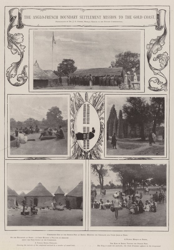 The Anglo-French Boundary Settlement Mission to the Gold Coast by English Photographer