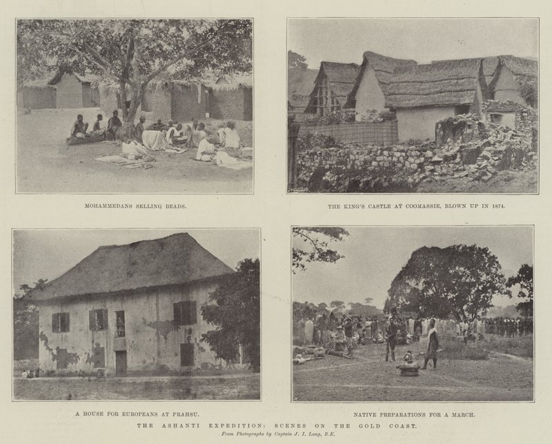The Ashanti Expedition, Scenes on the Gold Coast by English Photographer