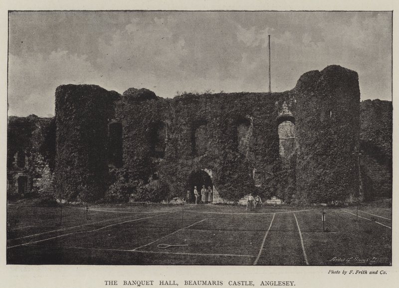 The Banquet Hall, Beaumaris Castle, Anglesey by English Photographer