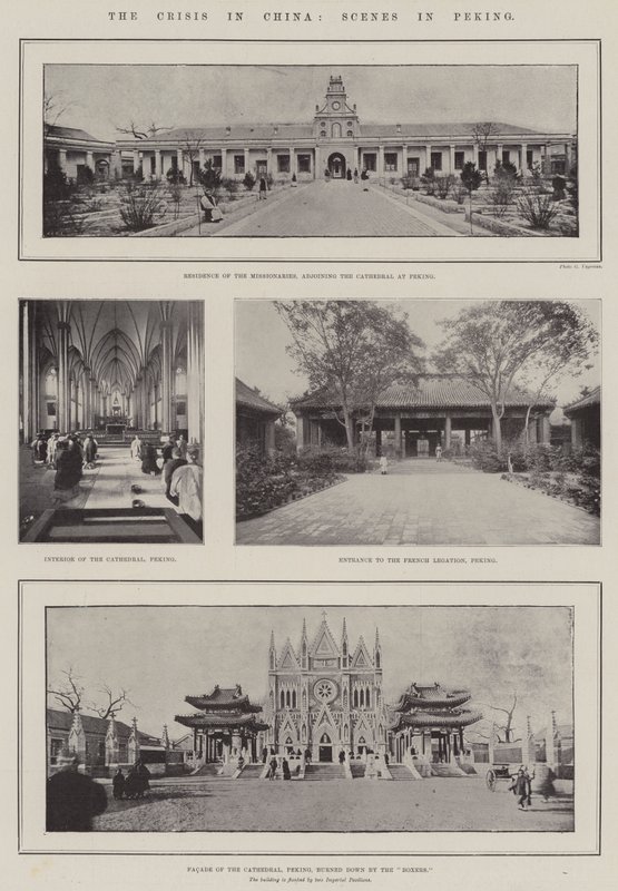 The Crisis in China, Scenes in Peking by English Photographer