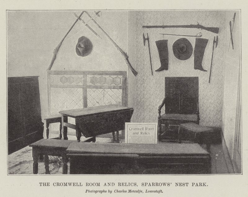 The Cromwell Room and Relics, Sparrows Nest Park by English Photographer