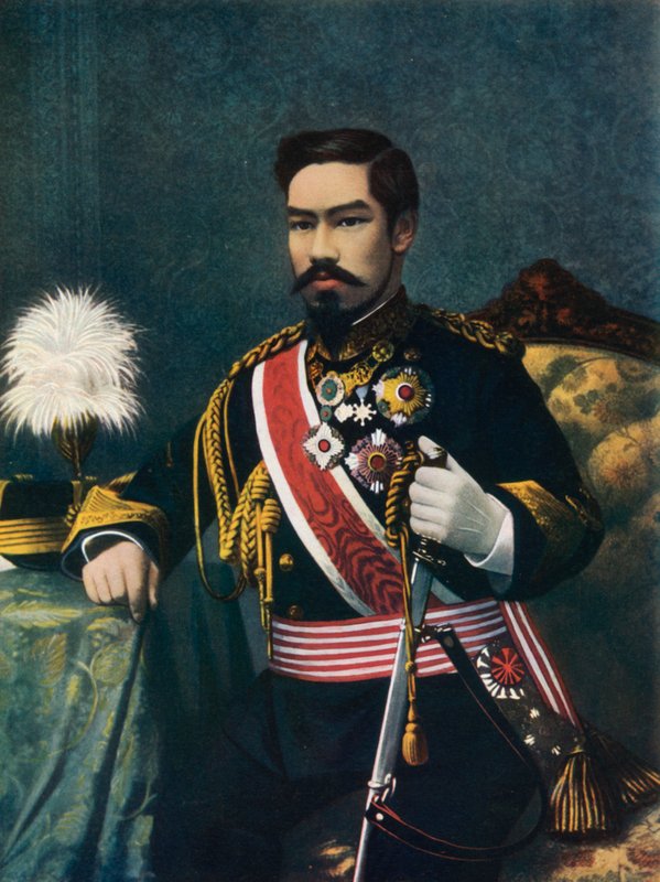 The Emperor of Japan by English Photographer