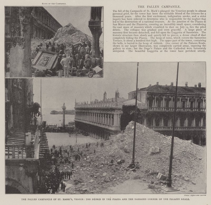 The Fallen Campanile of St Mark