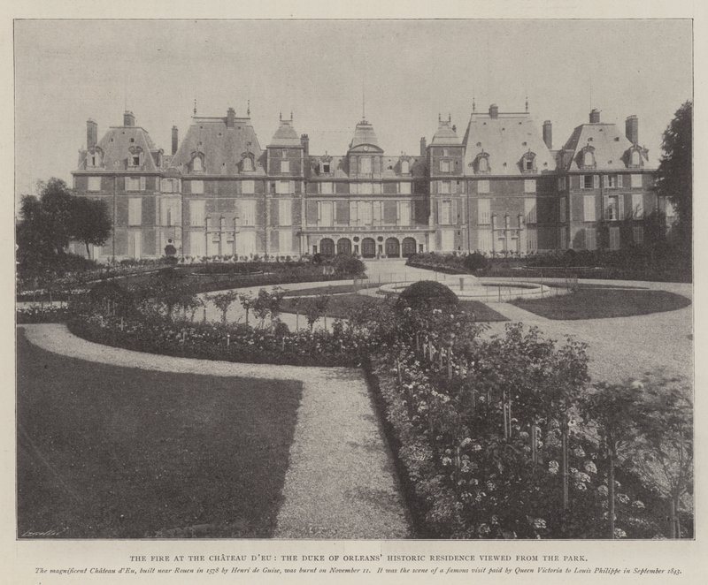 The Fire at the Chateau d